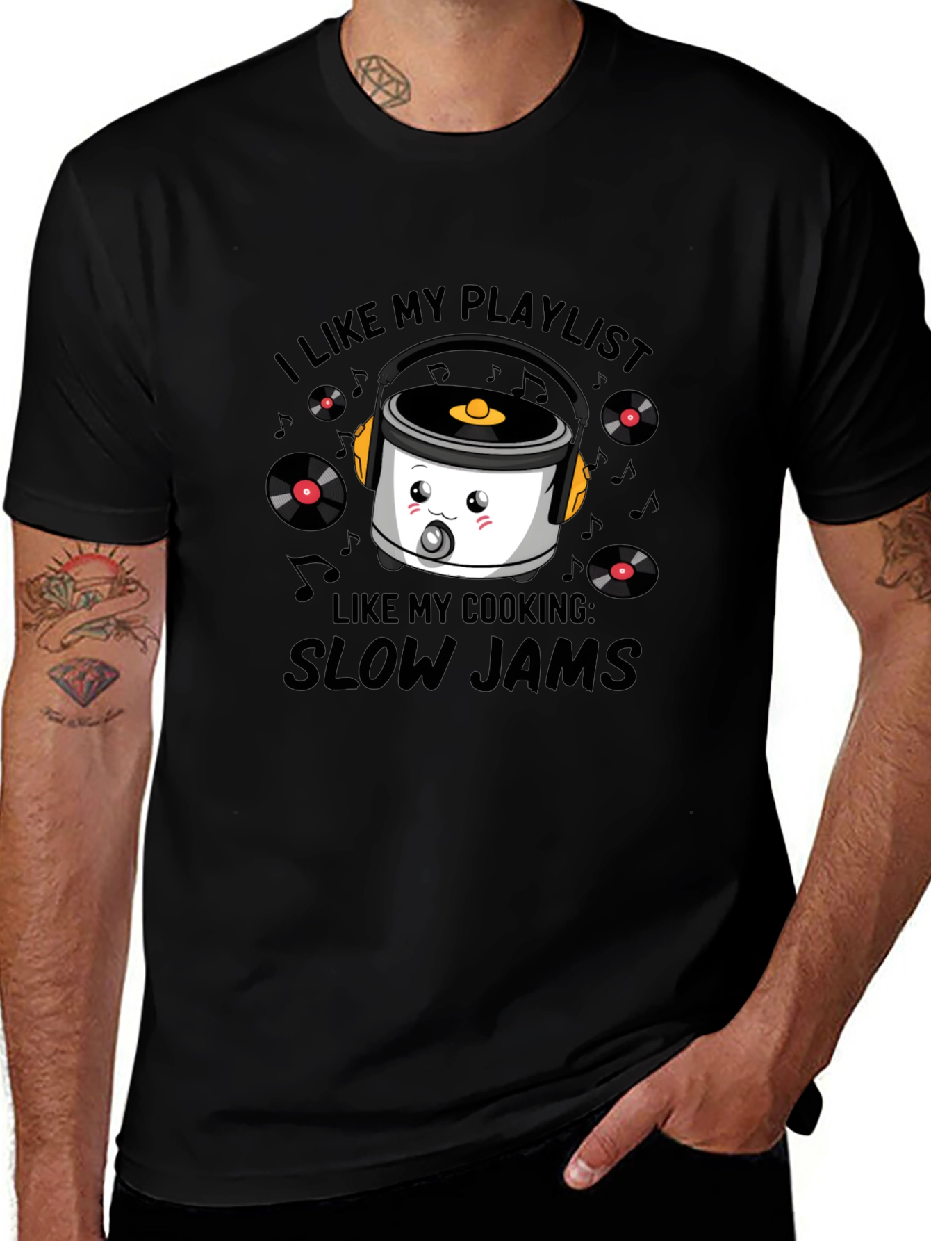 Slow Jams T-Shirt: Cook & Chill in Style!