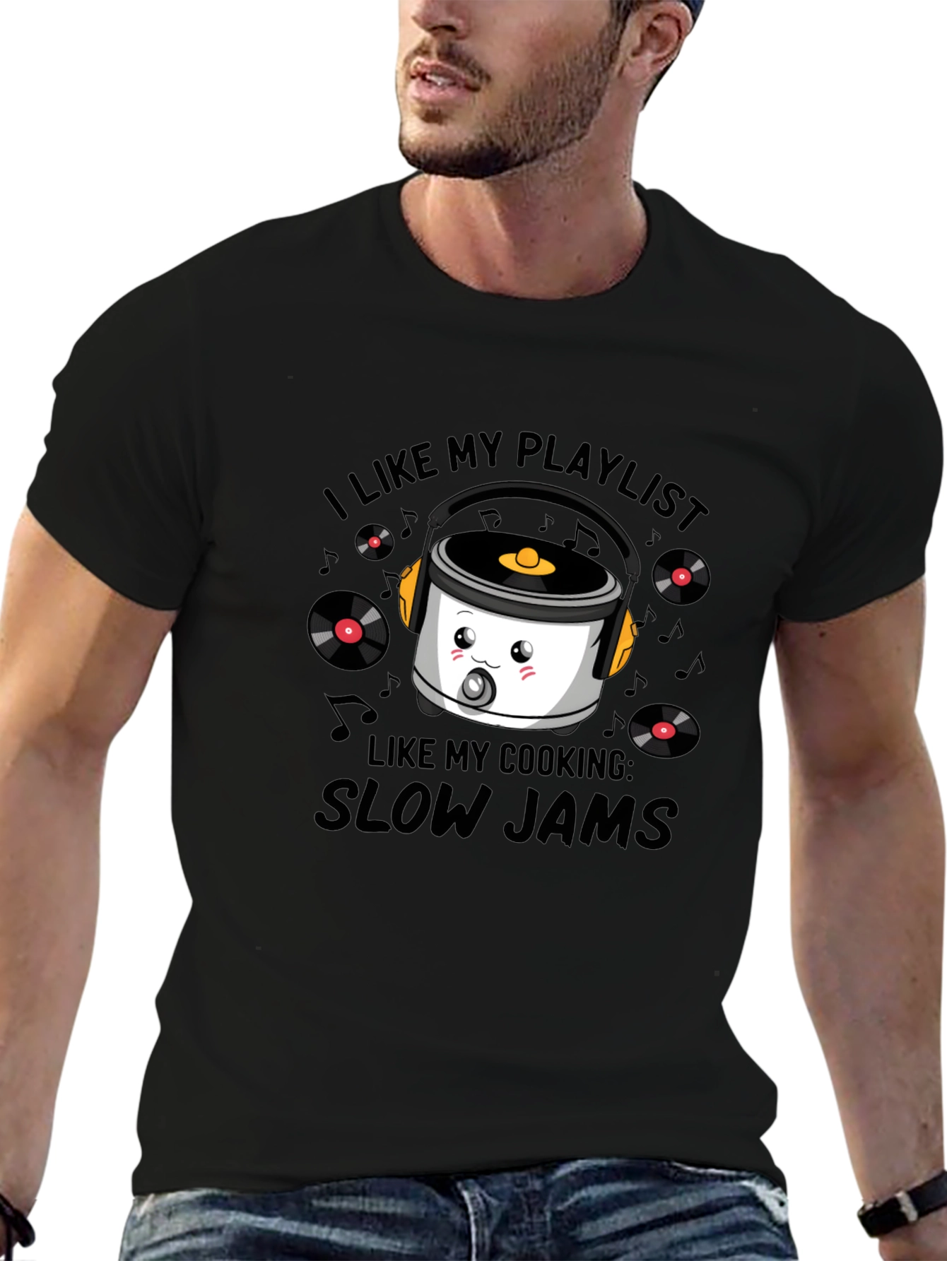 Slow Jams T-Shirt: Cook & Chill in Style!