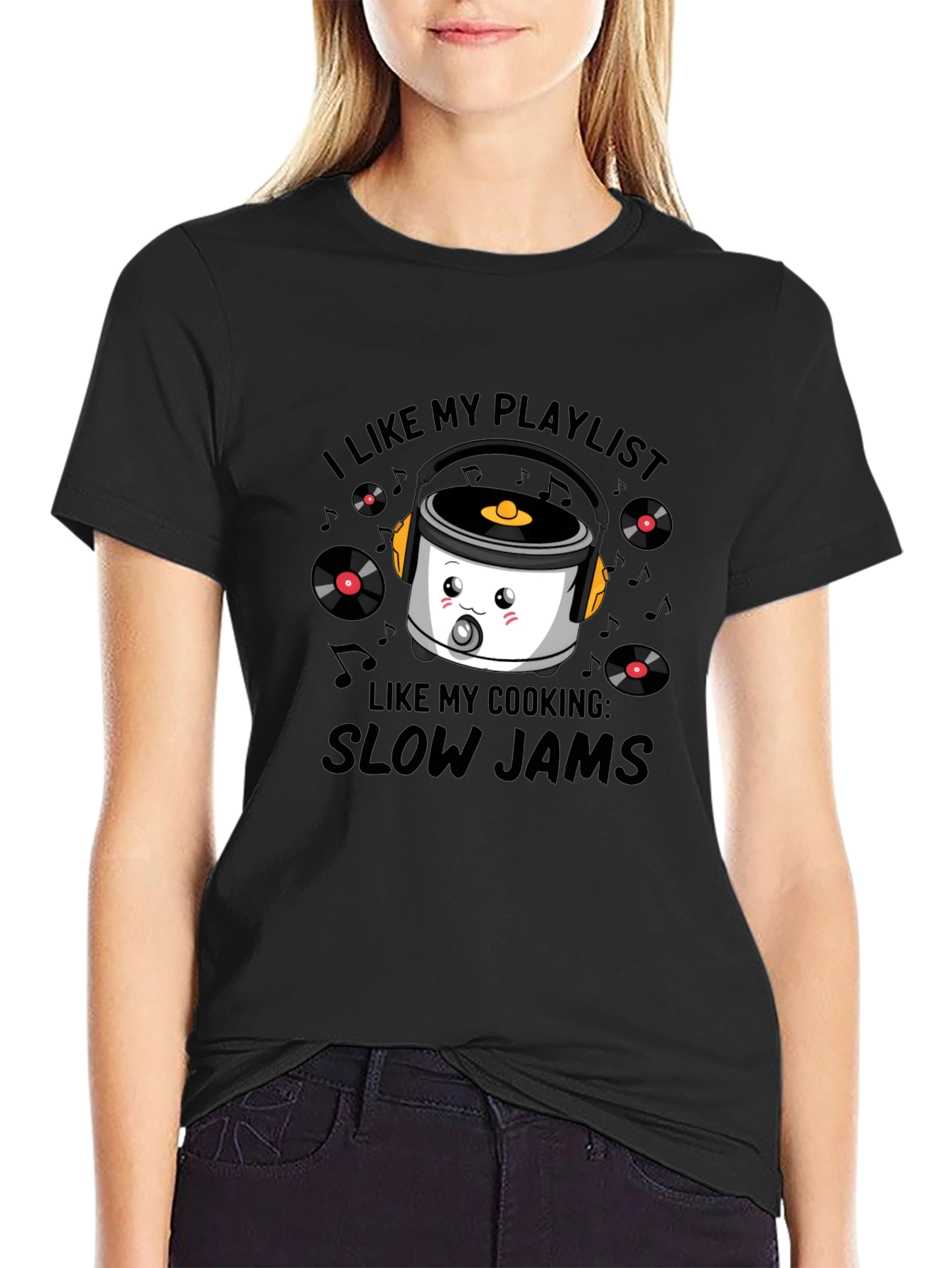 Slow Jams T-Shirt: Cook & Chill in Style!