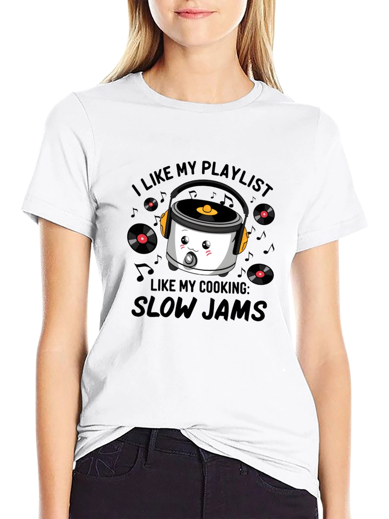 Slow Jams T-Shirt: Cook & Chill in Style!
