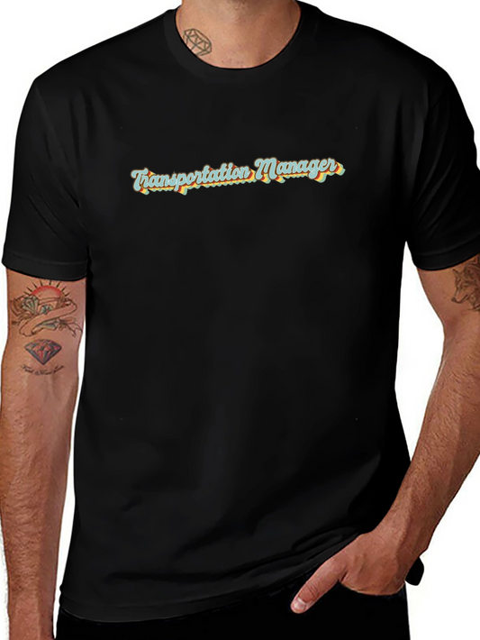 Transportation Manager Retro Graphic Tee
