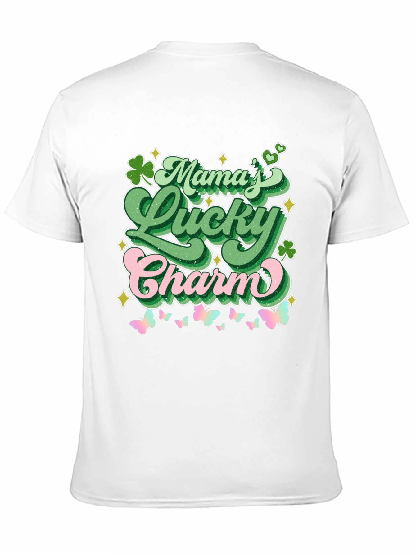 Mamas Lucky Charm St. Patricks Day Graphic Tee