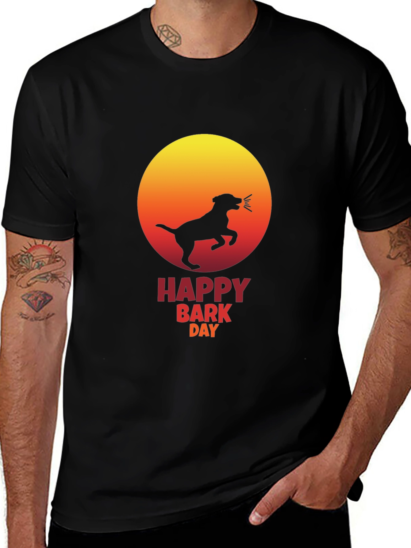 Happy Bark Day T-Shirt - Dog Lover Gift