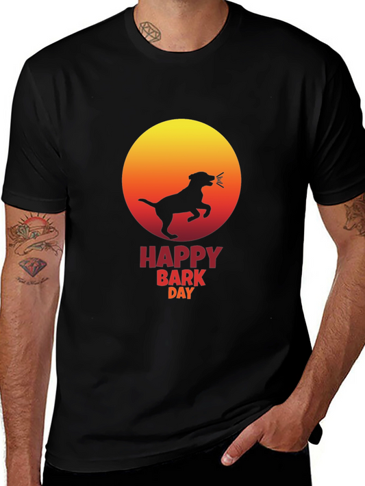 Happy Bark Day T-Shirt - Dog Lover Gift