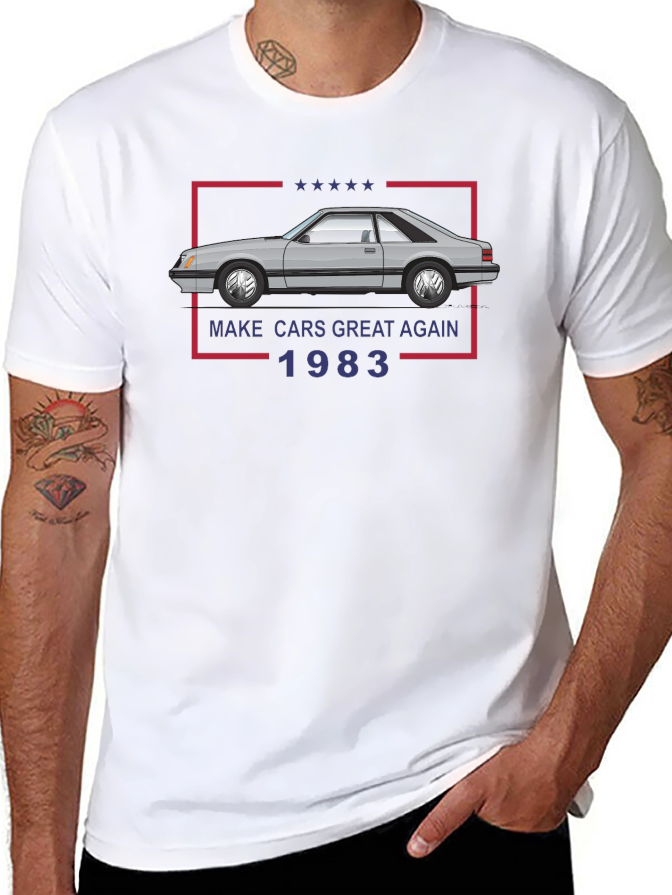 Make Cars Great Again 1983 Tee