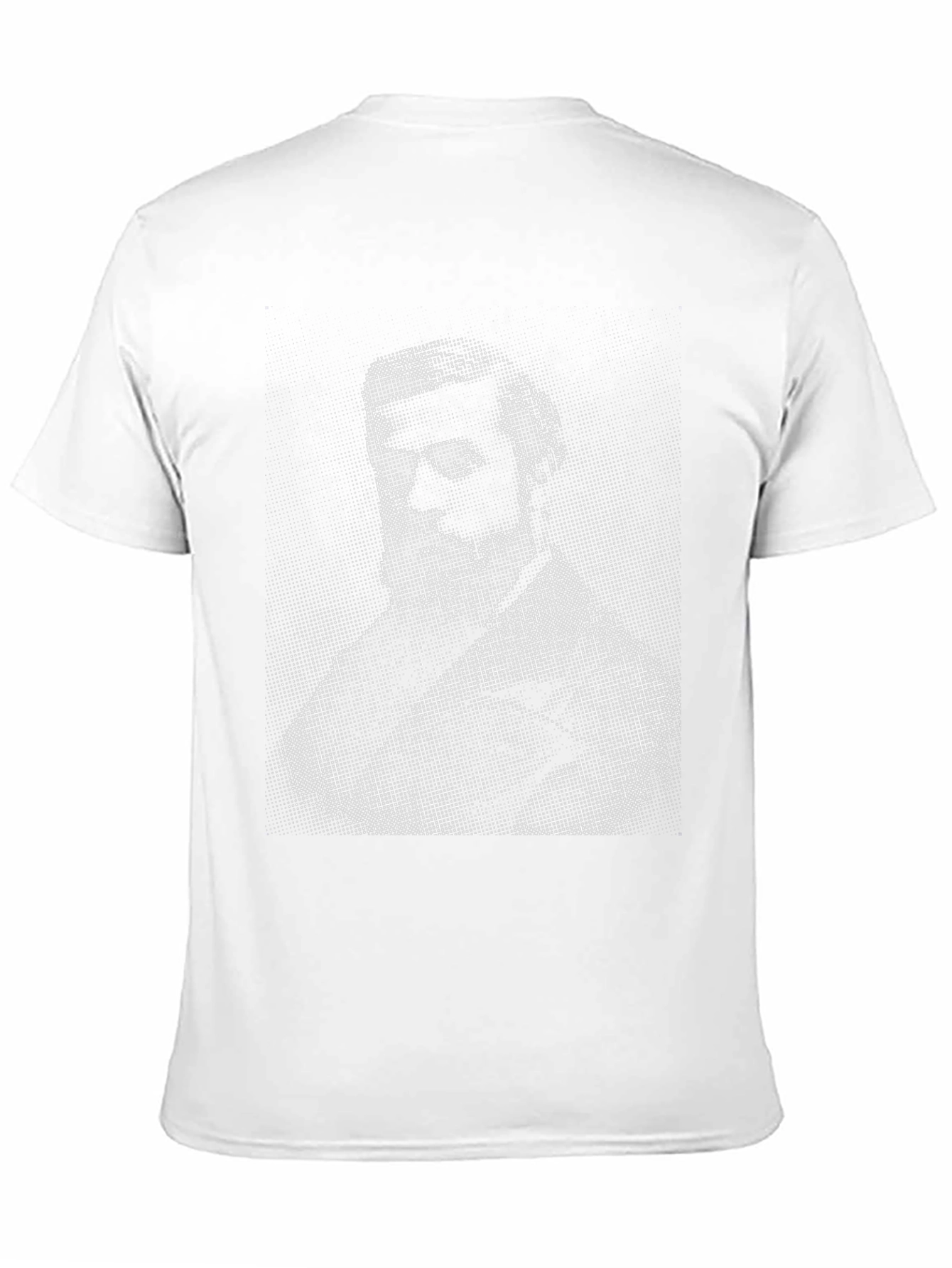 Bearded Portrait Graphic Black T-Shirt