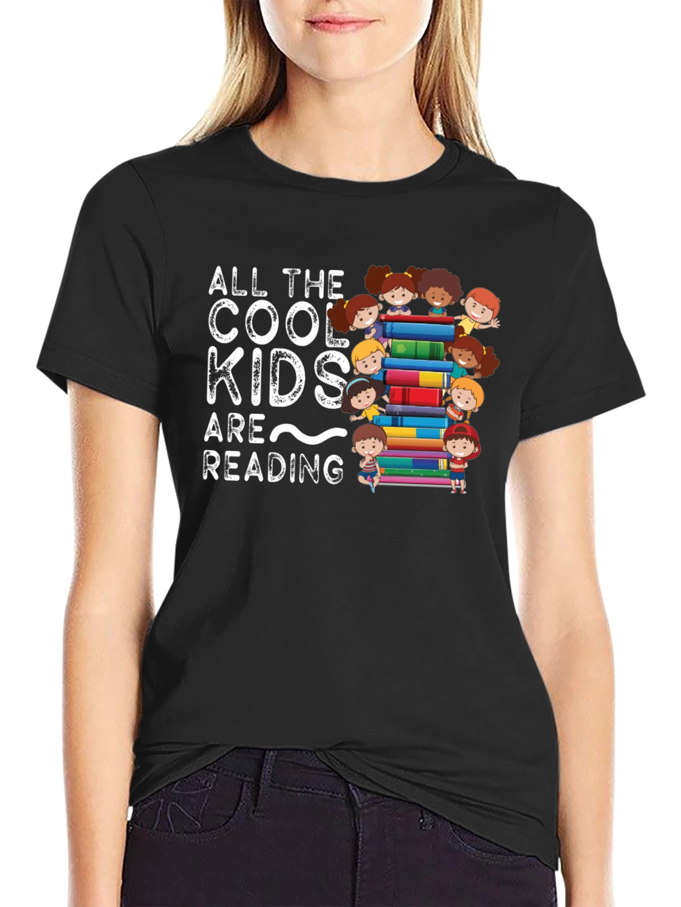 Cool Kids Reading T-Shirt