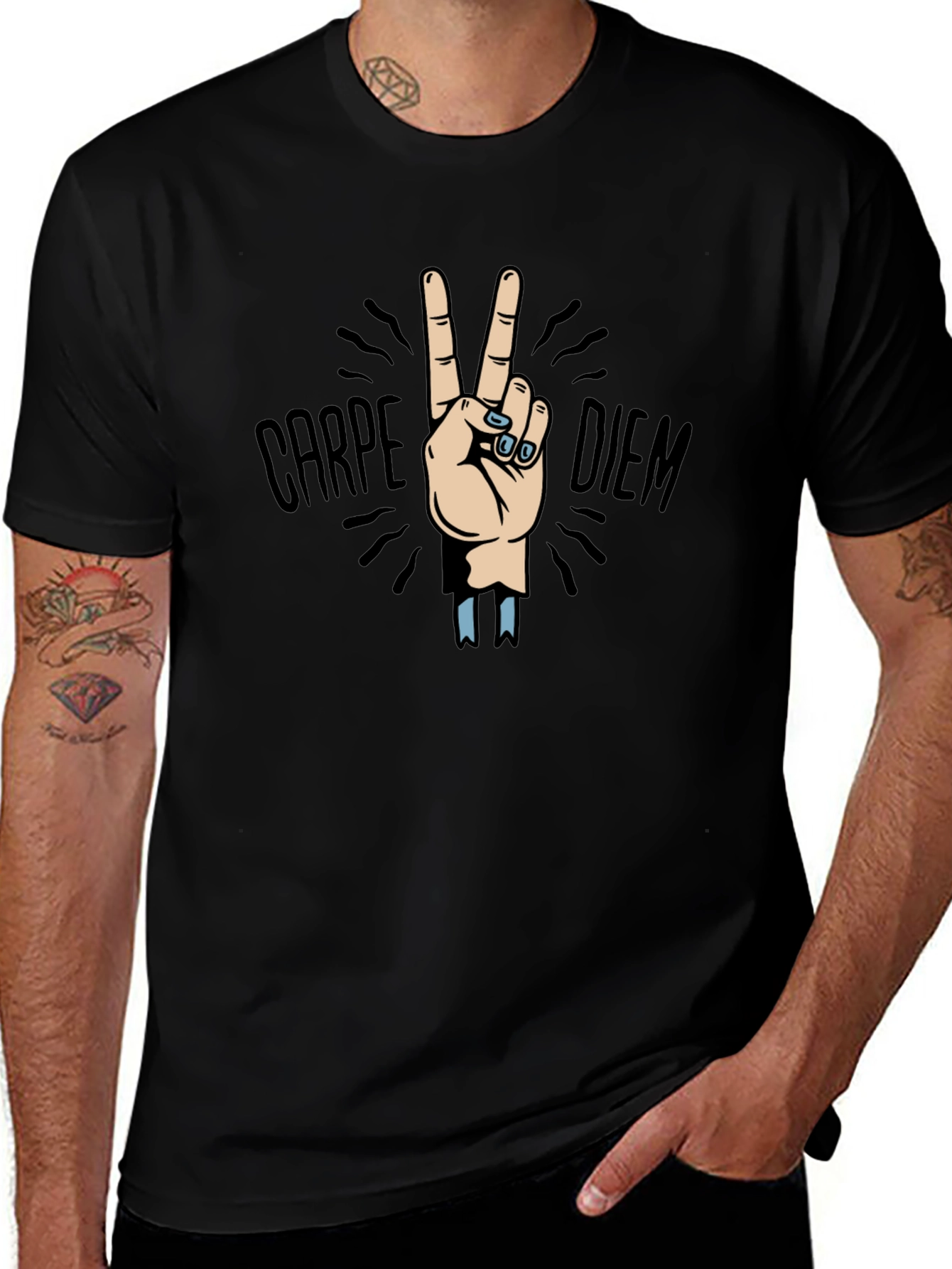 Carpe Diem Graphic Tee - Seize the Day T-Shirt