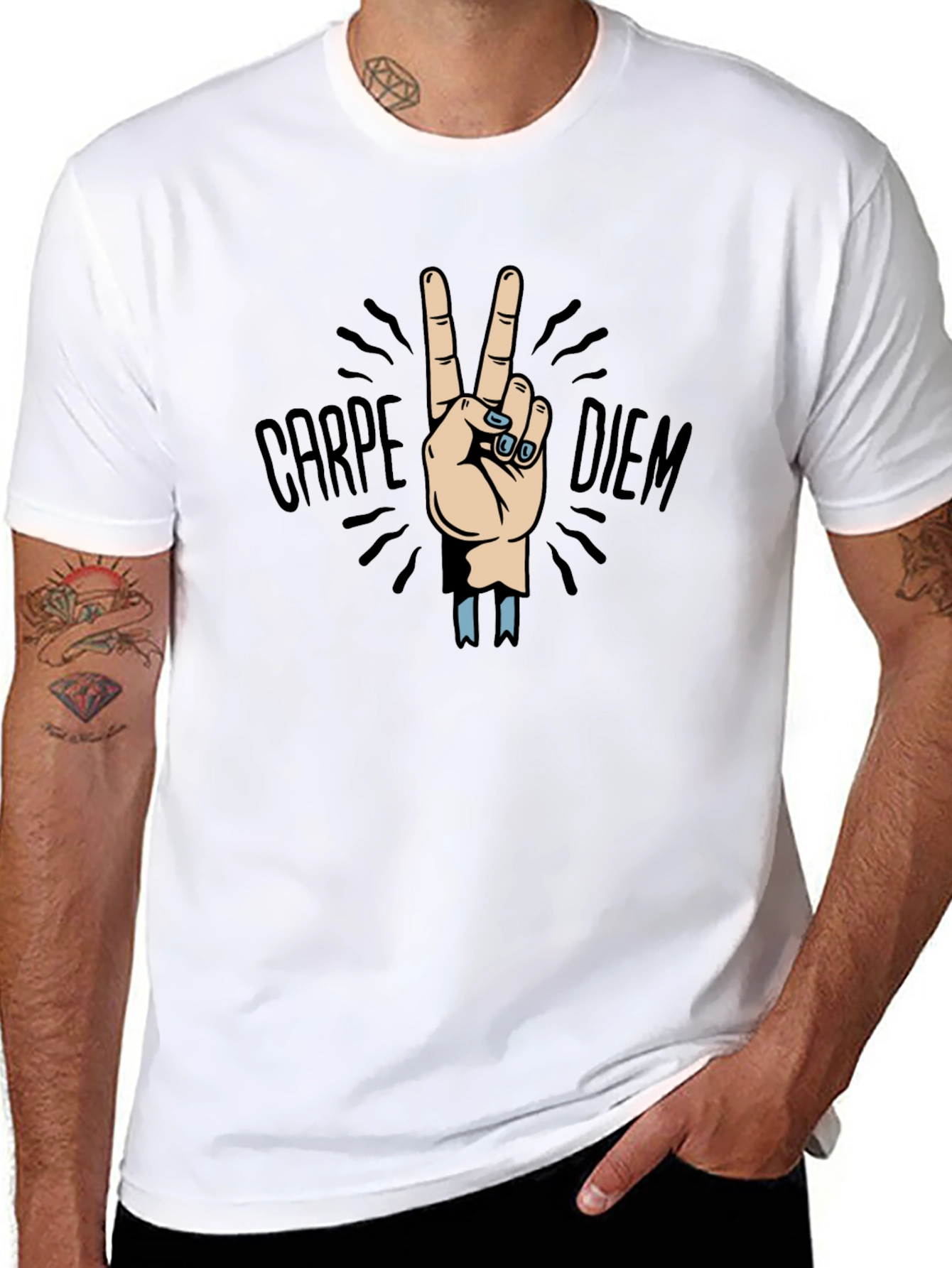 Carpe Diem Graphic Tee - Seize the Day T-Shirt