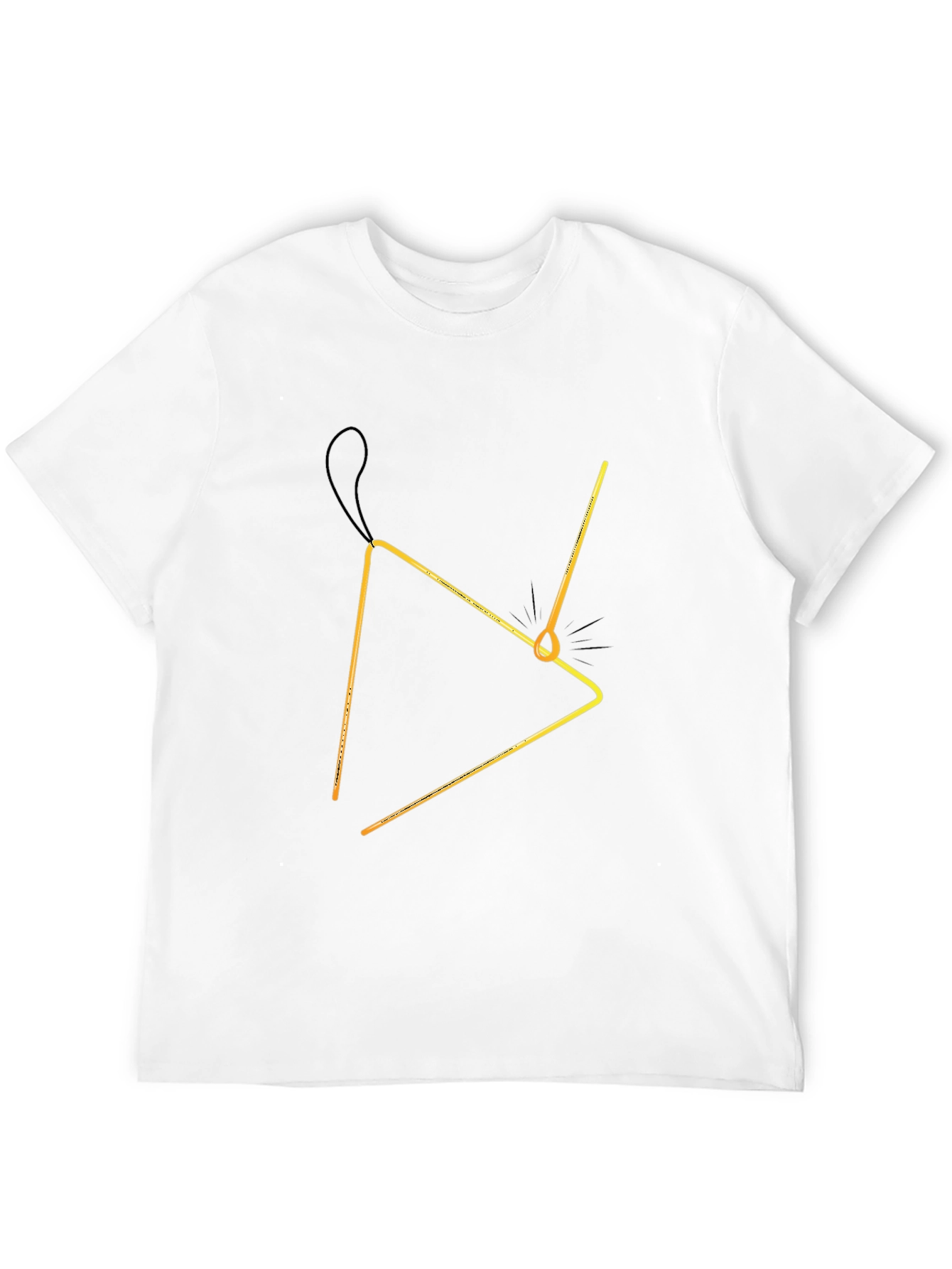 Triangle Music T-Shirt - Percussion Instrument Tee