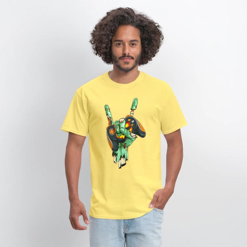 Zombie Rock Hand Holding Monster Gaming Controller