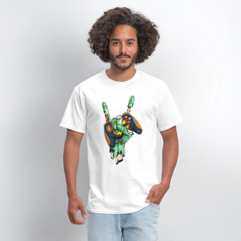 Zombie Rock Hand Holding Monster Gaming Controller