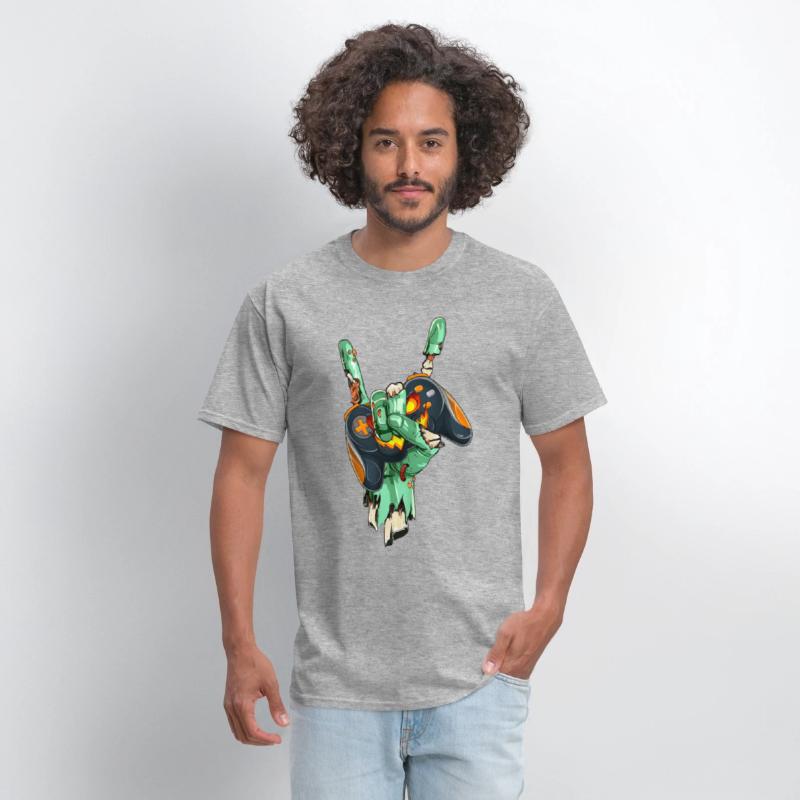 Zombie Rock Hand Holding Monster Gaming Controller