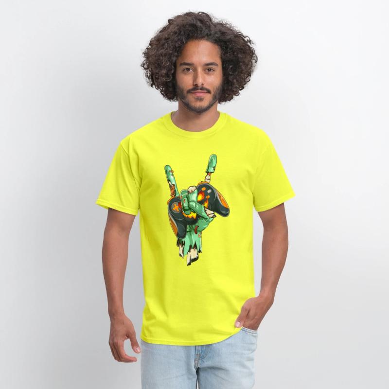 Zombie Rock Hand Holding Monster Gaming Controller