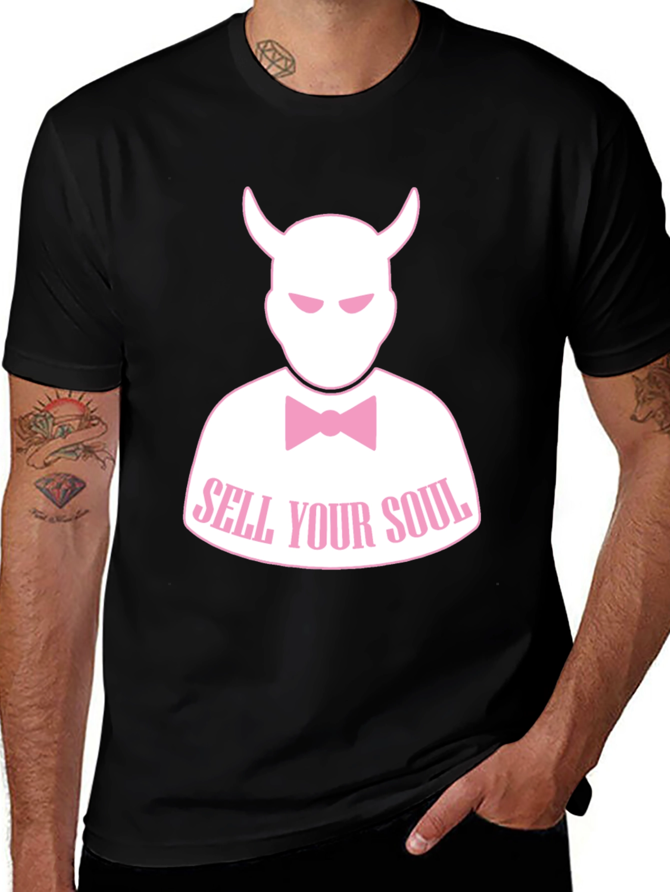 Sell Your Soul T-Shirt - Devil Graphic Tee
