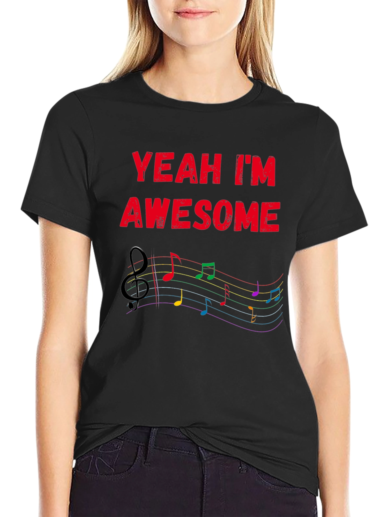 Yeah Im Awesome Musical T-Shirt