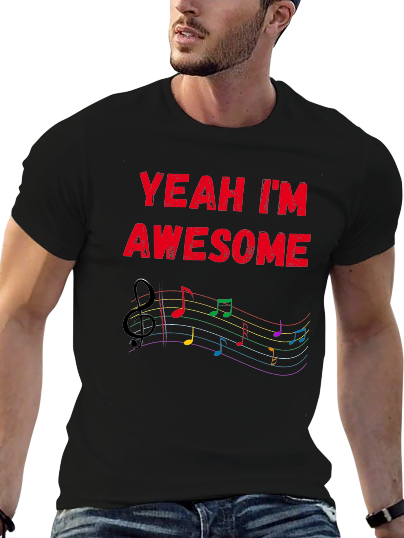 Yeah Im Awesome Musical T-Shirt