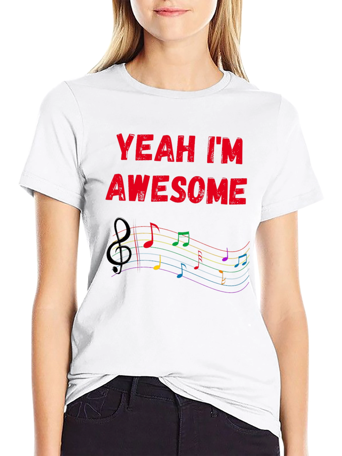 Yeah Im Awesome Musical T-Shirt
