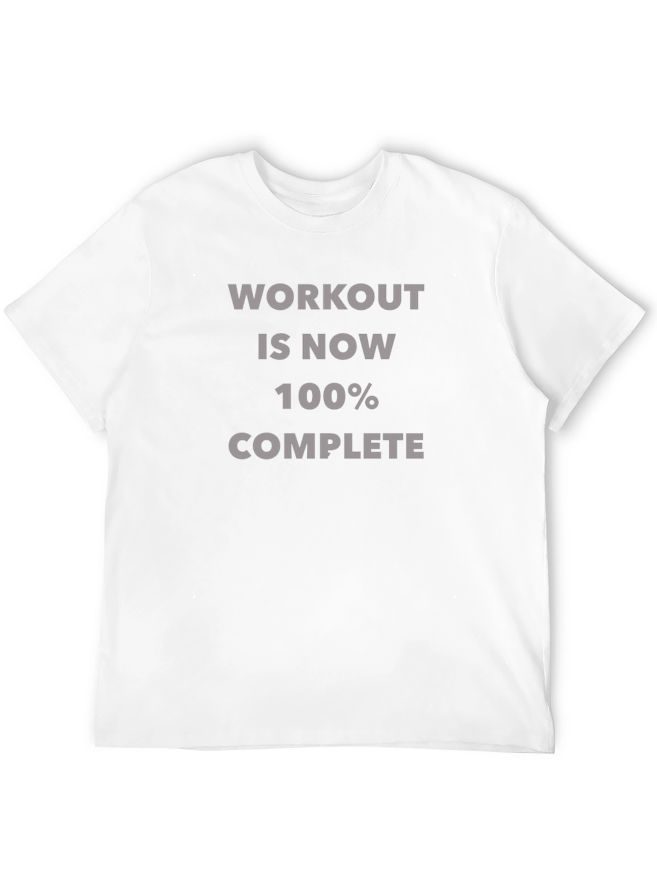 Workout Complete T-Shirt - Black Fitness Tee