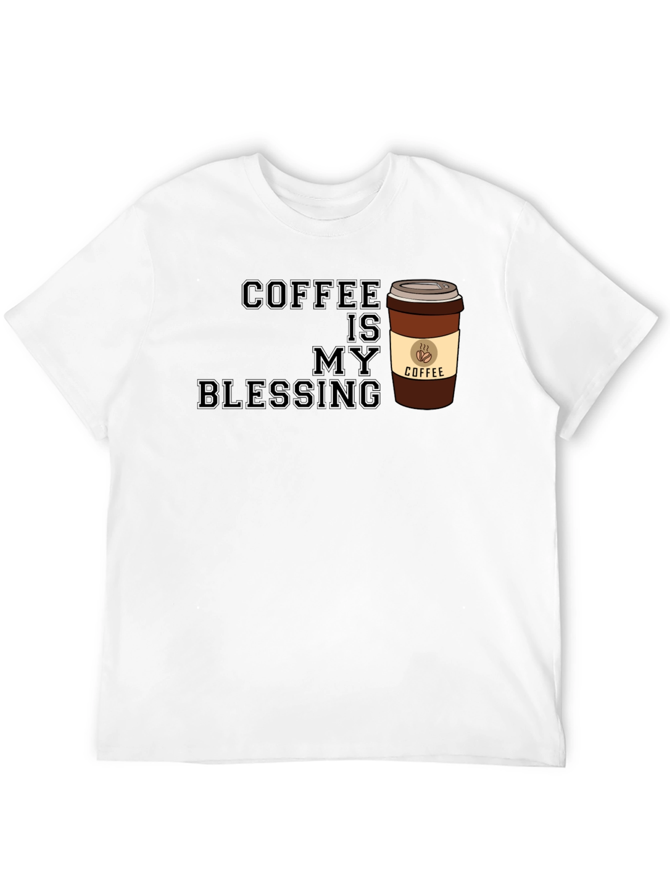 Coffee Is My Blessing Graphic T-Shirt