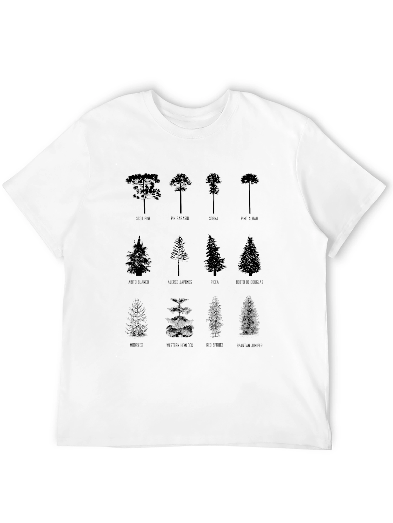Arboreal T-Shirt - Botanical Tree Graphic Tee