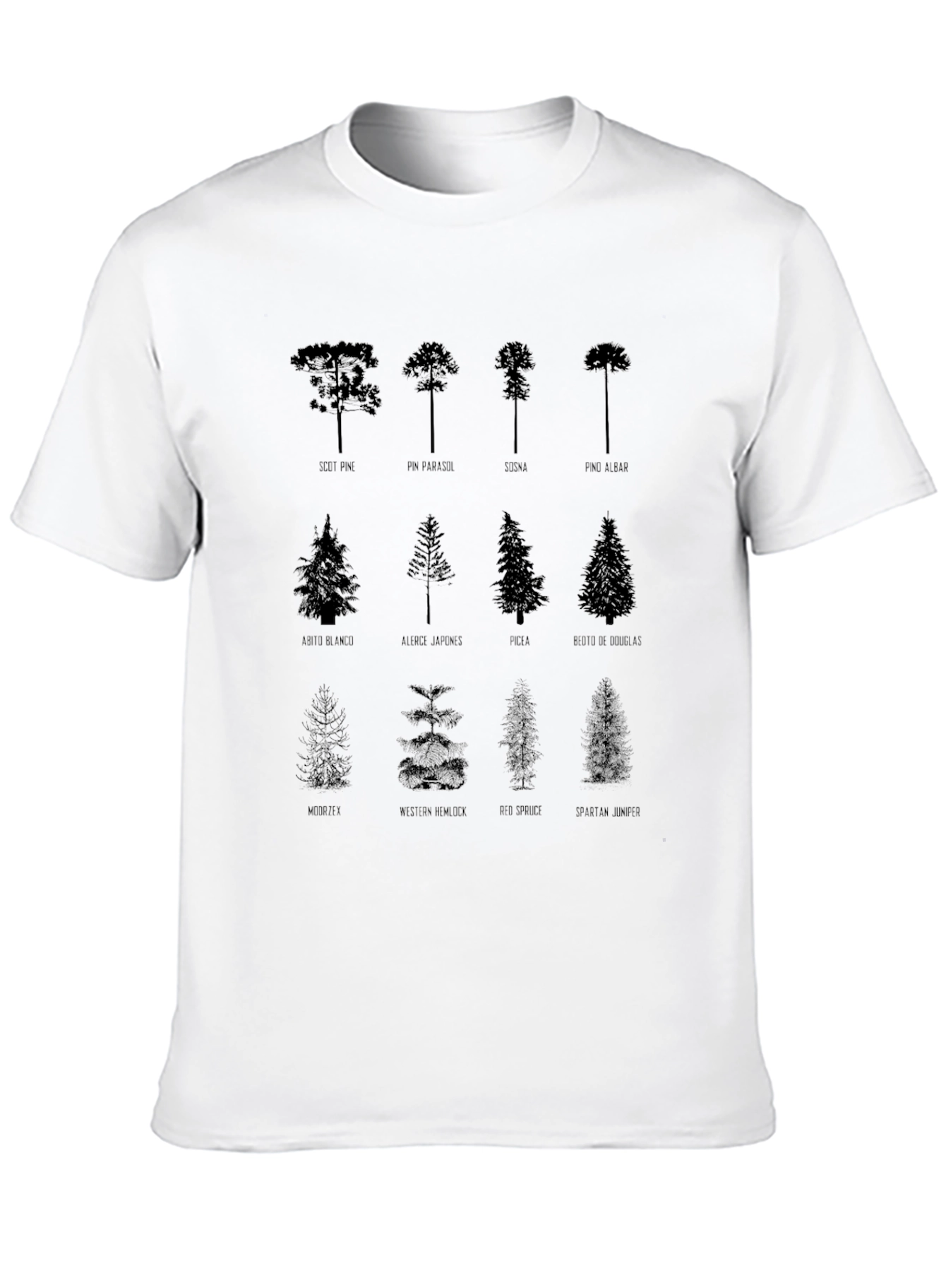 Arboreal T-Shirt - Botanical Tree Graphic Tee