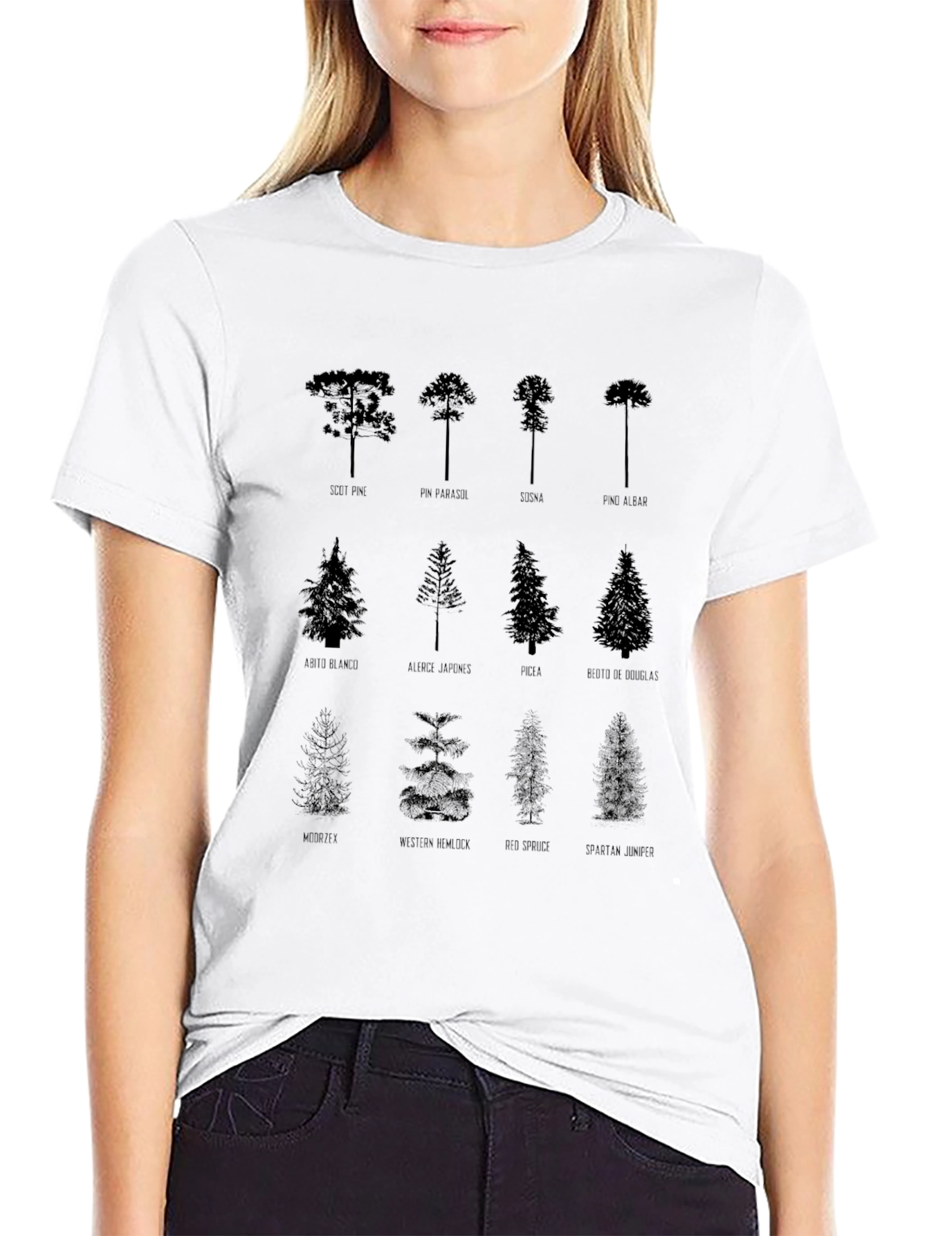 Arboreal T-Shirt - Botanical Tree Graphic Tee