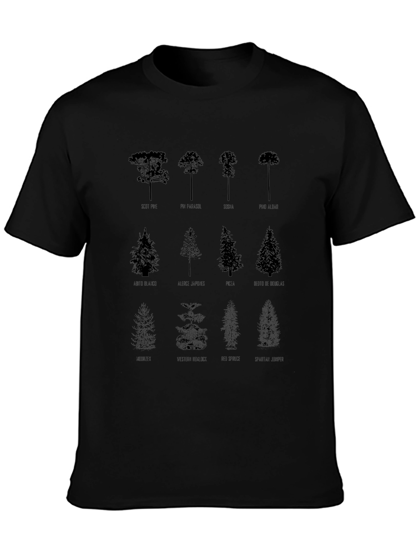 Arboreal T-Shirt - Botanical Tree Graphic Tee