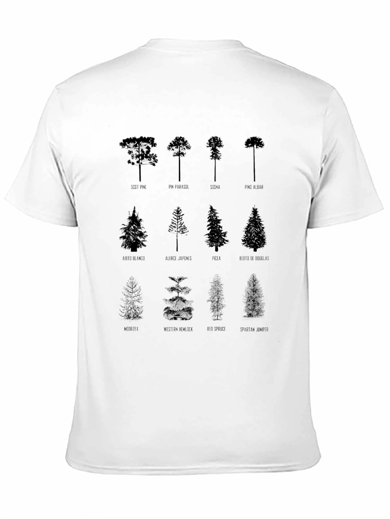 Arboreal T-Shirt - Botanical Tree Graphic Tee