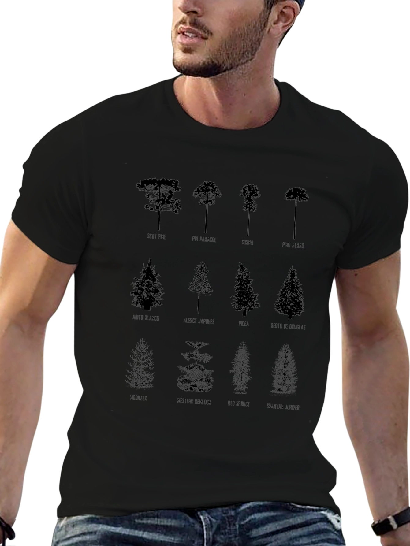 Arboreal T-Shirt - Botanical Tree Graphic Tee