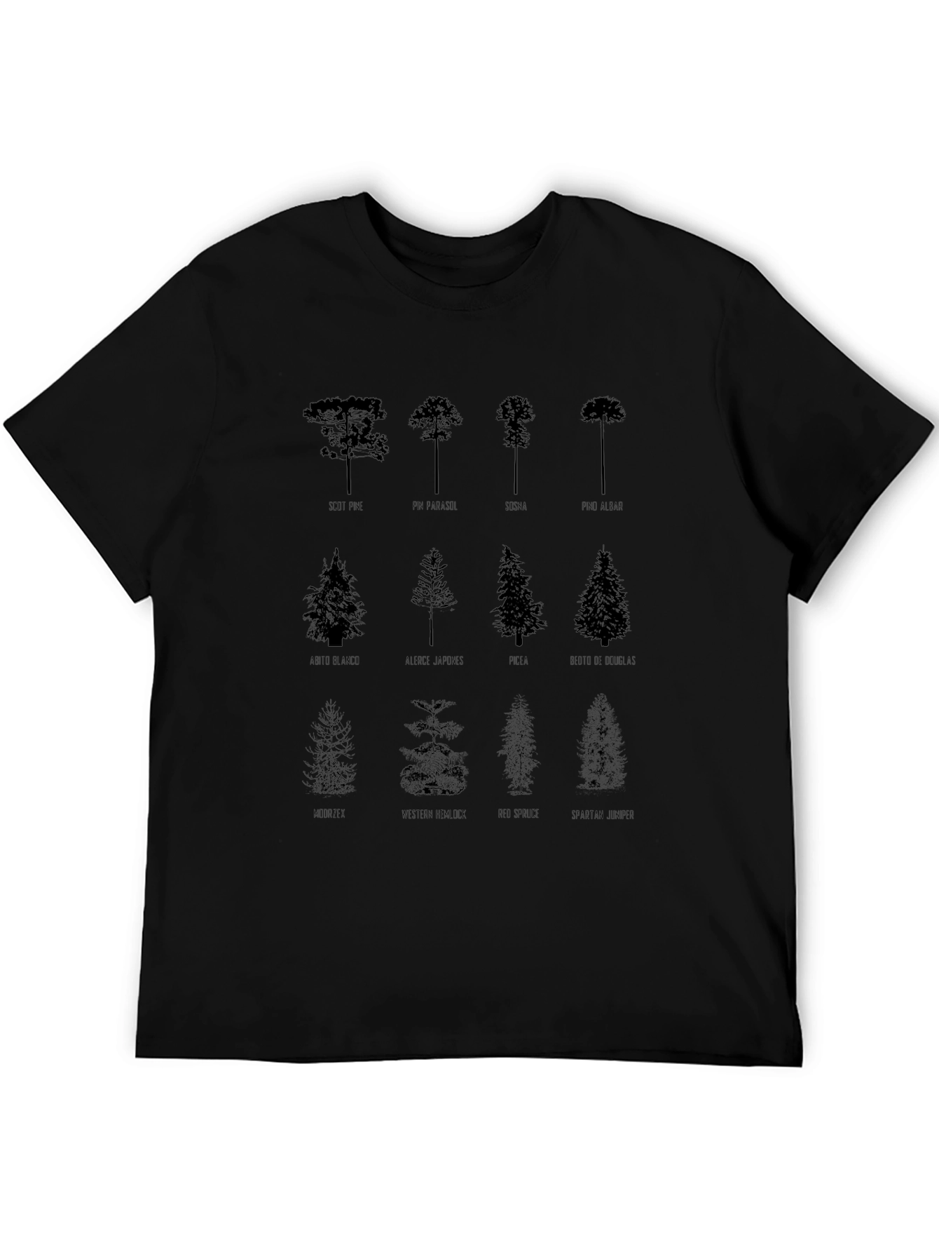 Arboreal T-Shirt - Botanical Tree Graphic Tee