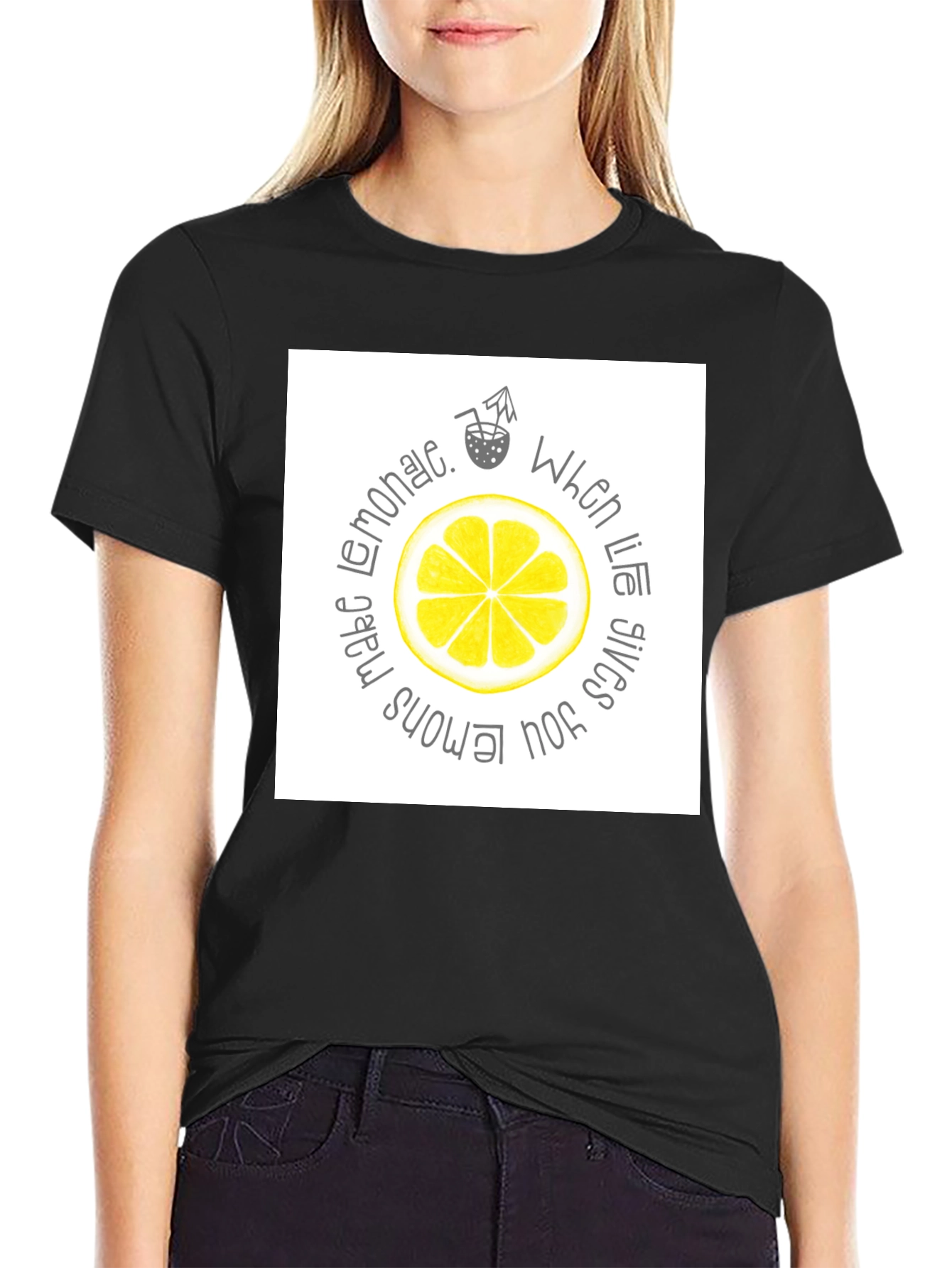 Lemonade Graphic Tee - When Life Gives You Lemons