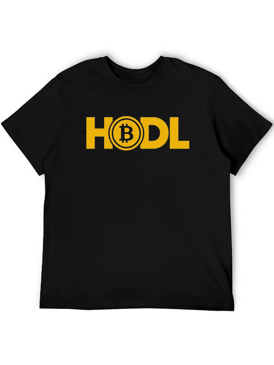 HODL Bitcoin Graphic Tee - Crypto Investor T-Shirt