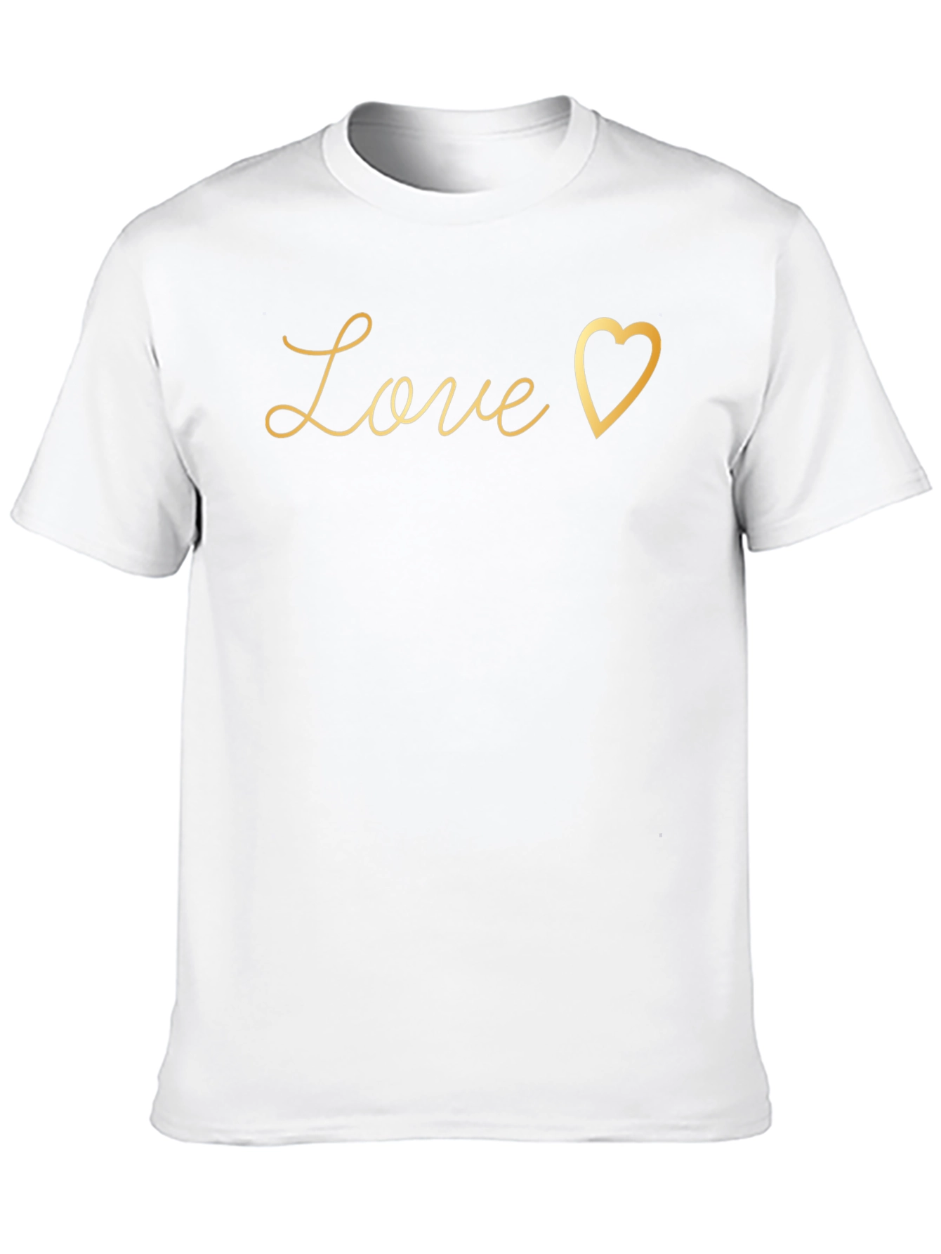 Love Heart Graphic Tee - Stylish Everyday Comfort