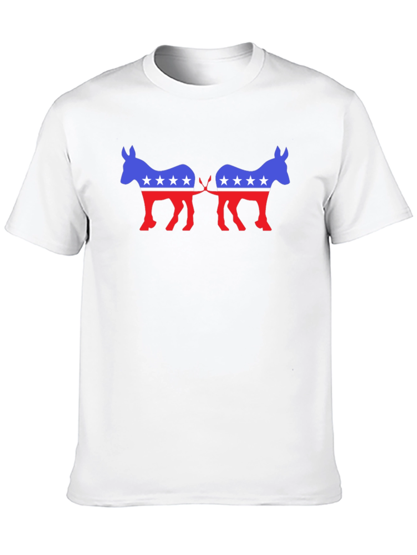 Patriotic Democrat Donkey T-Shirt - Political Humor Tee