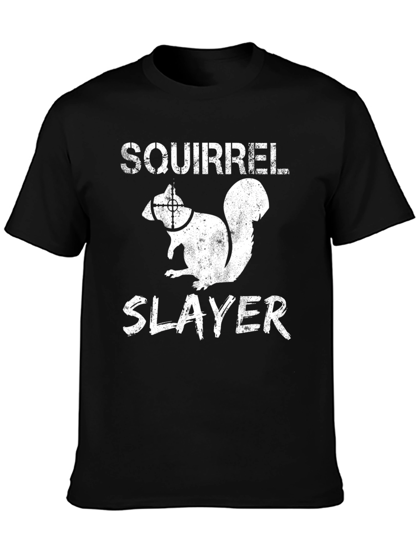 Squirrel Slayer T-Shirt - Black Graphic Tee
