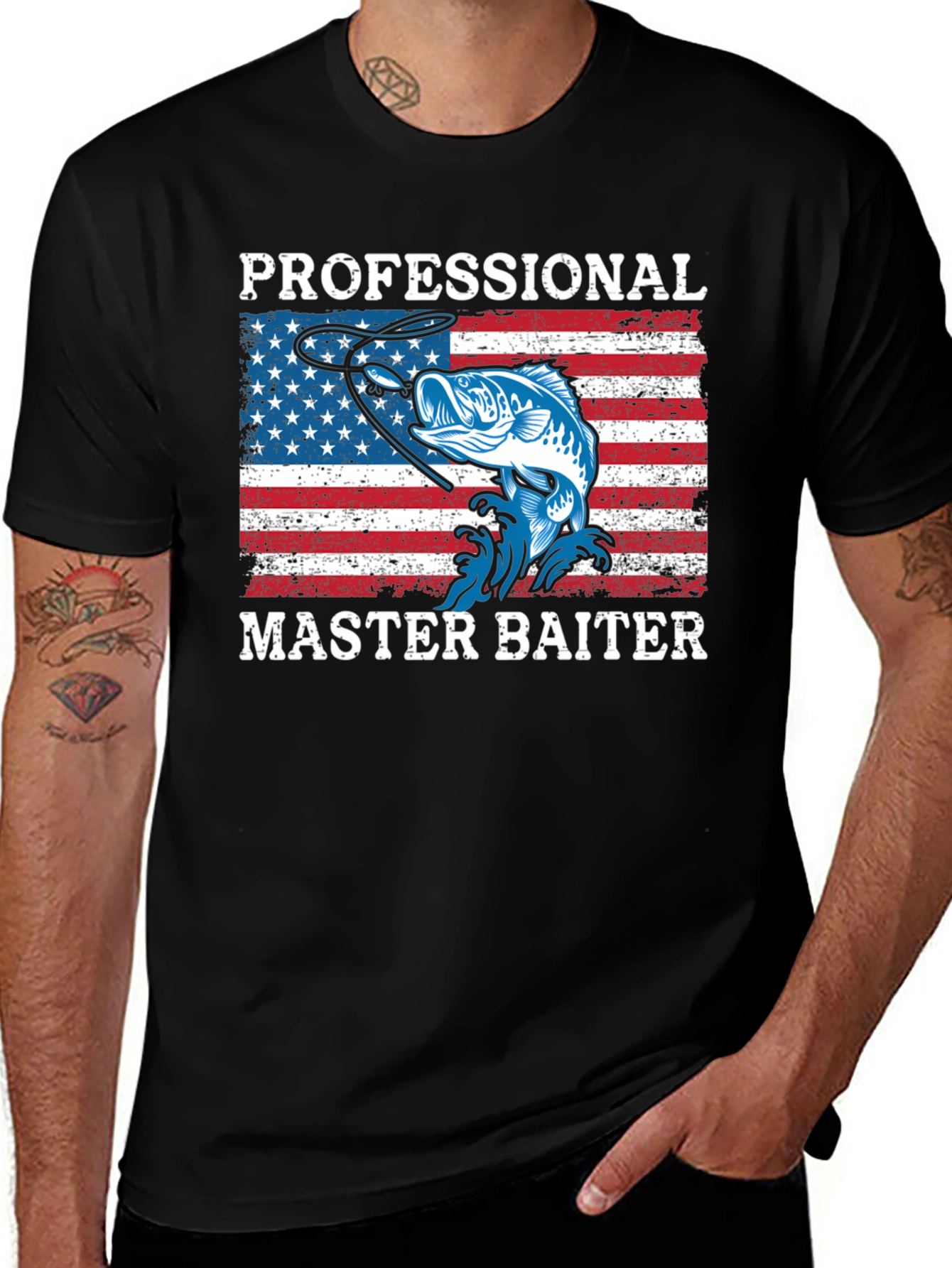 Professional Master Baiter Graphic Tee