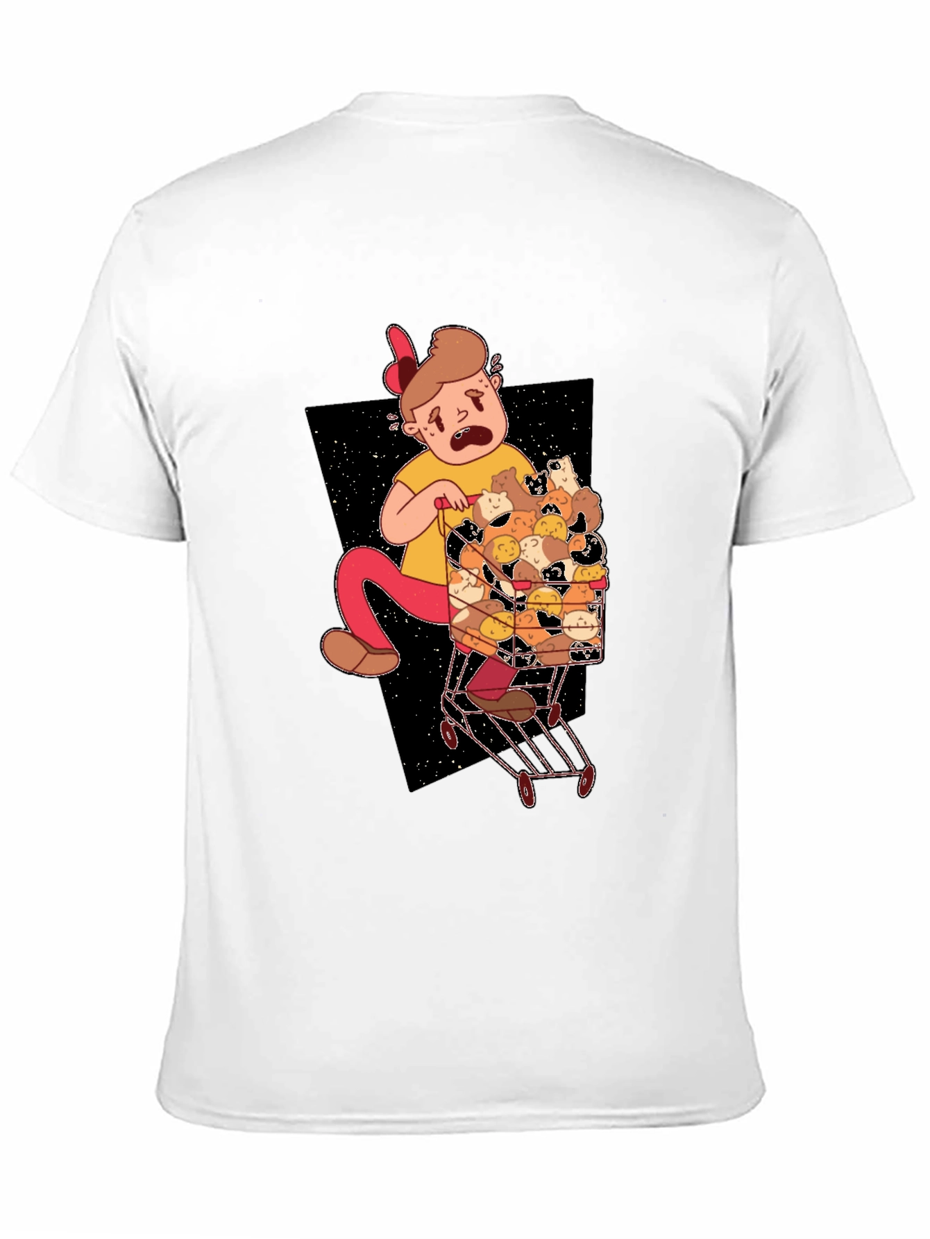Cartoon Hamster Overload T-Shirt