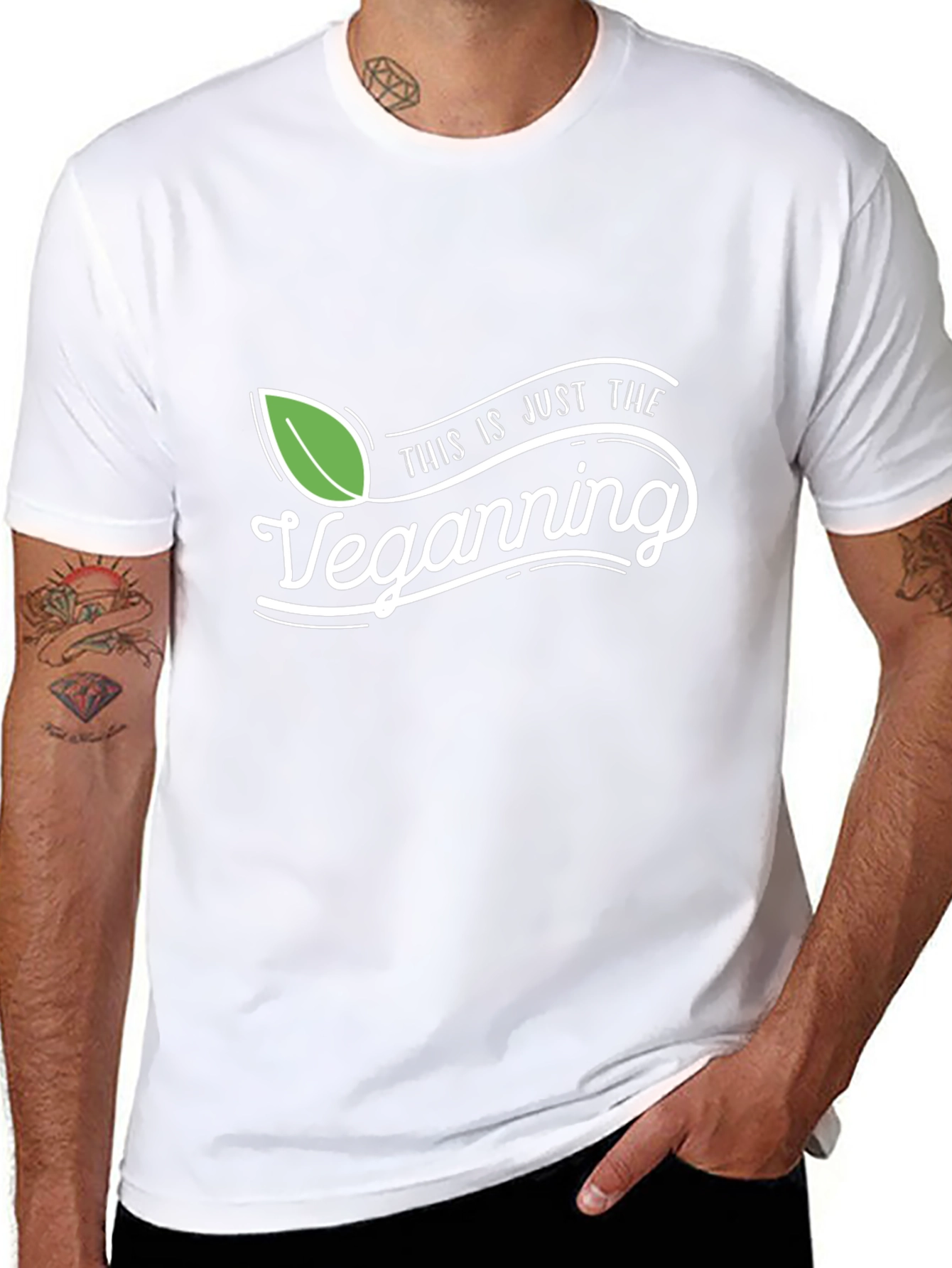 Vegan T-Shirt - The Veganning Graphic Tee
