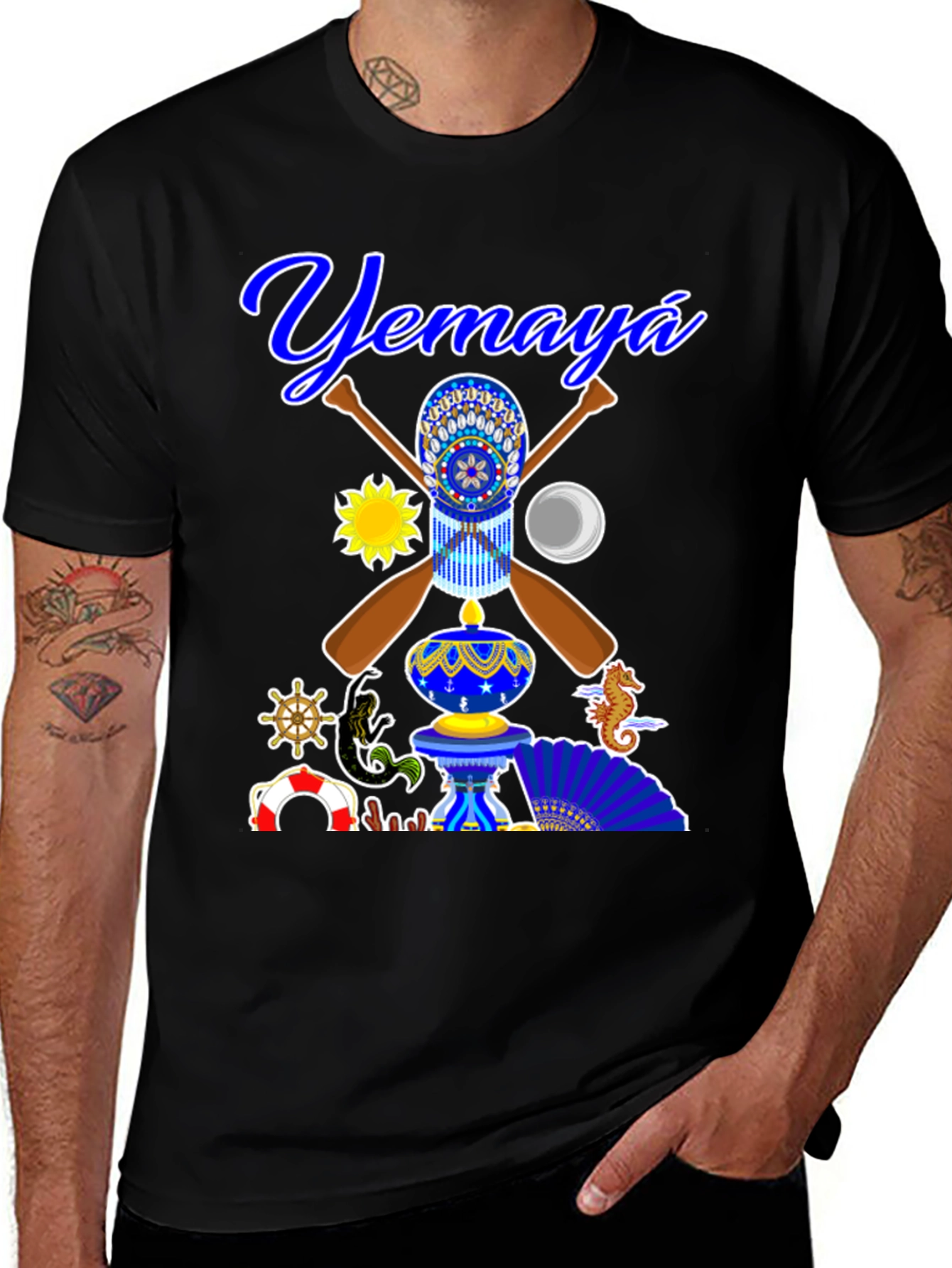 Yemaya Afro-Caribbean Culture T-Shirt